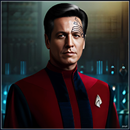 Timeslip Admiral Chakotay tattoo