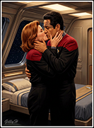 J/C Voyager bedroom kiss