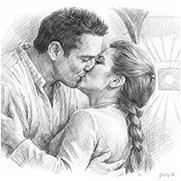 J/C Resolutions kiss sketch